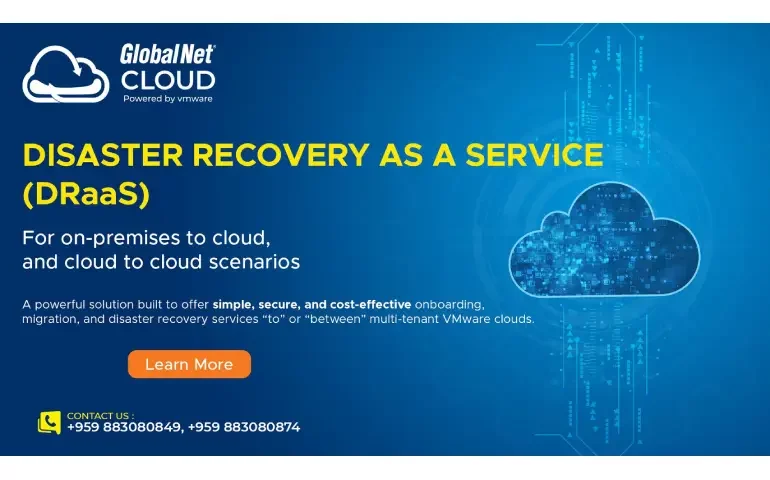 GlobalNet Local Cloud’s Disaster Recovery As A Service