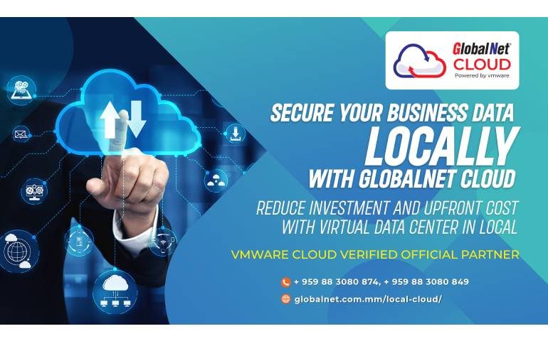 Save your business data locally with GlobalNet Cloud