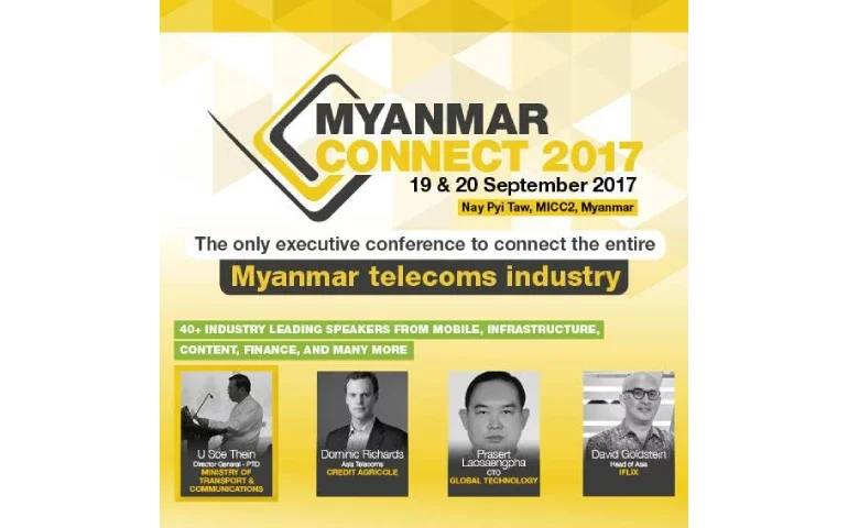 Global Technology Group announces the launch of its Wireless Broadband Access (4G/LTE) at the 5th Myanmar Connect 2017